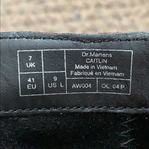 Dr Martens Caitlin platform boots 9 41 wine - Picture 6 of 8